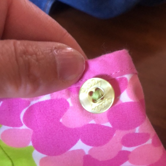 Lilly Pulitzer reversible wrap skirt NWOT white label size 2 - Picture 3 of 3